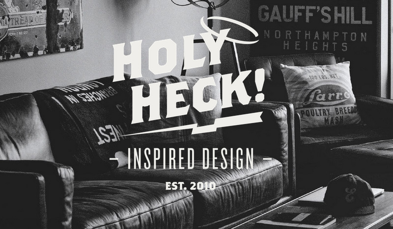 Heck House in 30个新的用粗字体和大字体设计的网站欣赏