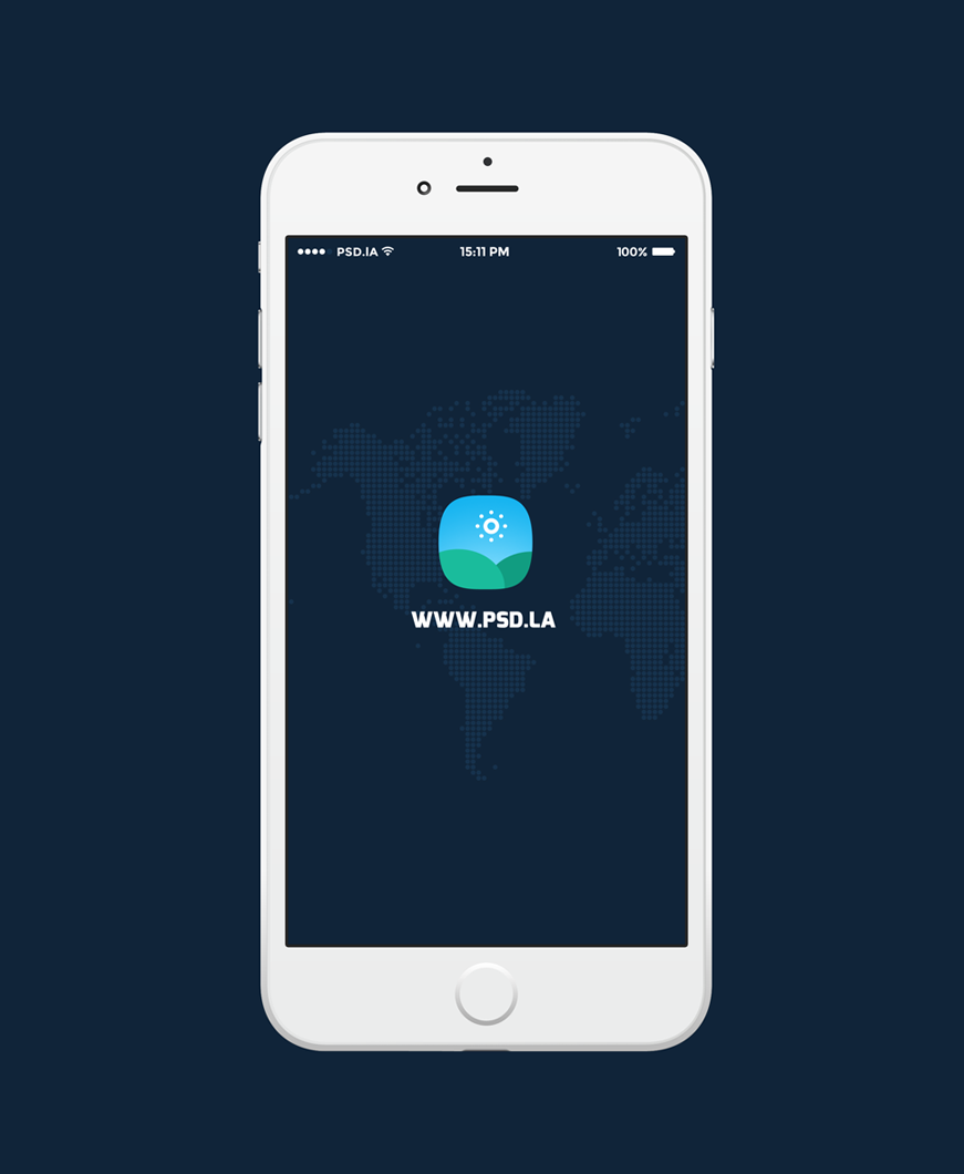 iPhone 6 Plus Flat Sketch Free PSD by Pixeful themes in 35个新鲜的iPhone6展示模型PSD下载