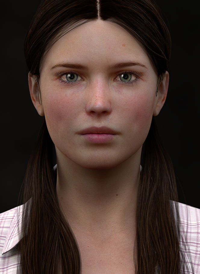 Sarah (Take 2) by Adam Potter in 2014年9月的35个漂亮的CG女孩