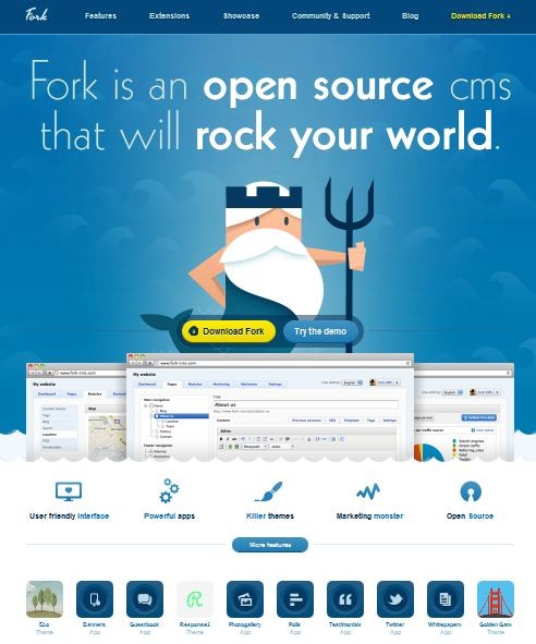Fork – The Open Source CMS