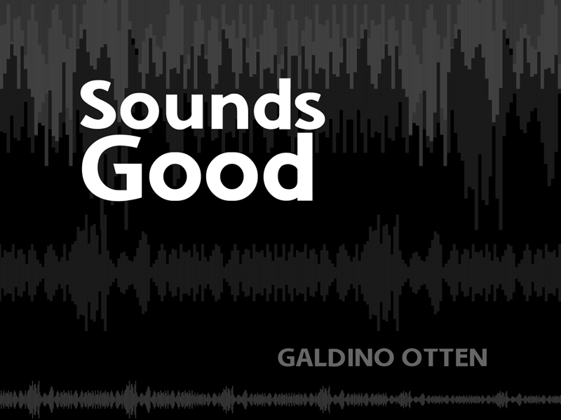 Sounds Good by Galdino Otten in 20个2014年10月整理的最新时尚设计字体下载