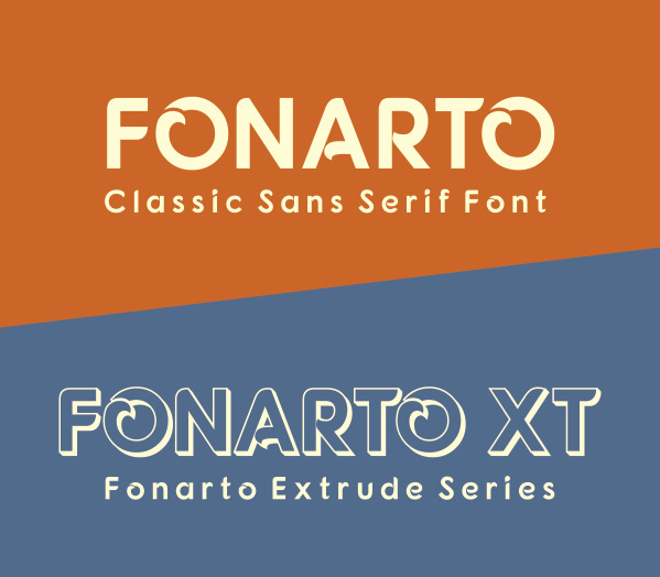Fonarto Free Font by Arwan Sutanto in 2014年10月的20套新鲜字体下载