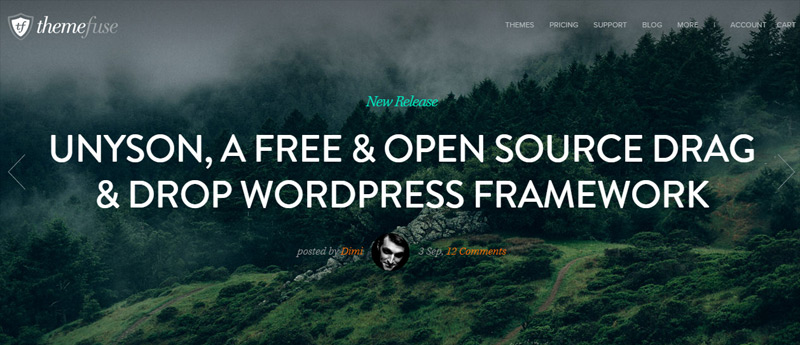 Unyson in Fresh Toolbox for Web Developers – October 2014