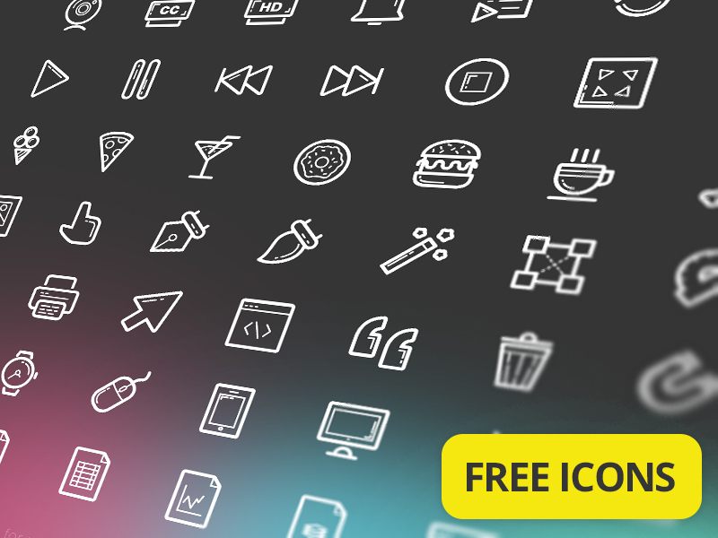 Helium: Free Icon Set by Taras Shypka in 2014年10月的28个免费扁平化图标合集