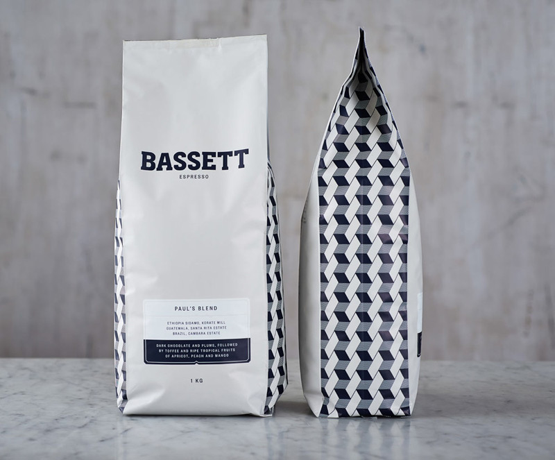Bassett Espresso in 2014年10月最新的包装设计灵感欣赏