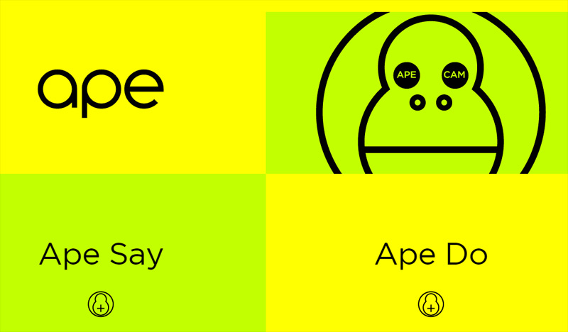 Ape Creative in 全新的35个干净的极简主义网站设计欣赏
