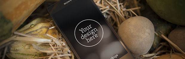 Sony Xperia Z3 多角度场景PSD展示模型下载