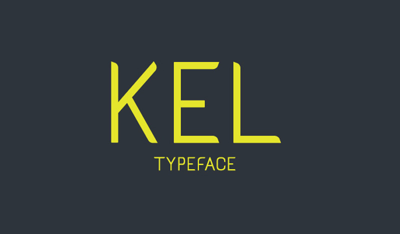 KEL by Keine Martins in 20个2014年10月整理的最新时尚设计字体下载