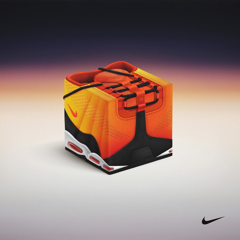 Sneakercube for Nike Air Max Sunset Pack inPawel Nolbert 的艺术作品展示