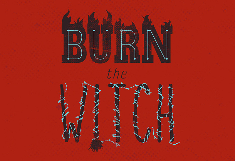Burn The Witch in 2014年11月的字体创意设计案例欣赏