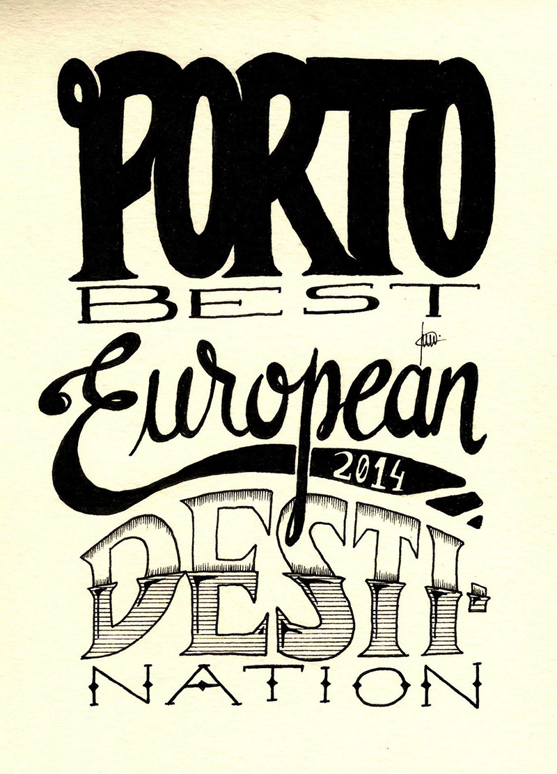 Typography 2014 by João Sottomayor in 2014年11月的字体创意设计案例欣赏