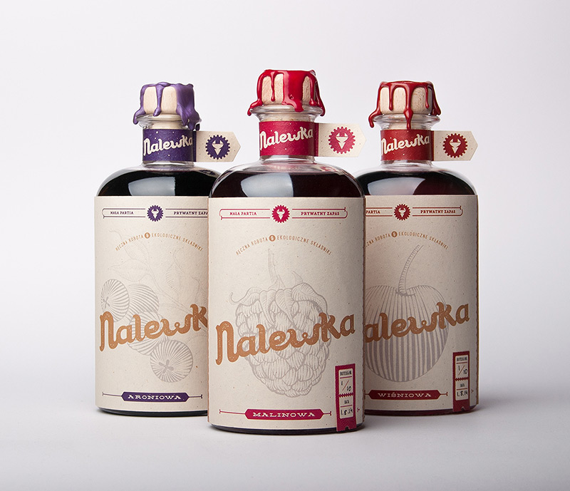 Nalewka by Foxtrot Studio in Package Design Inspiration for December 2014