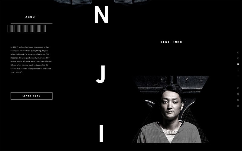 Kenji Endo in 2014年网页设计创意合集欣赏
