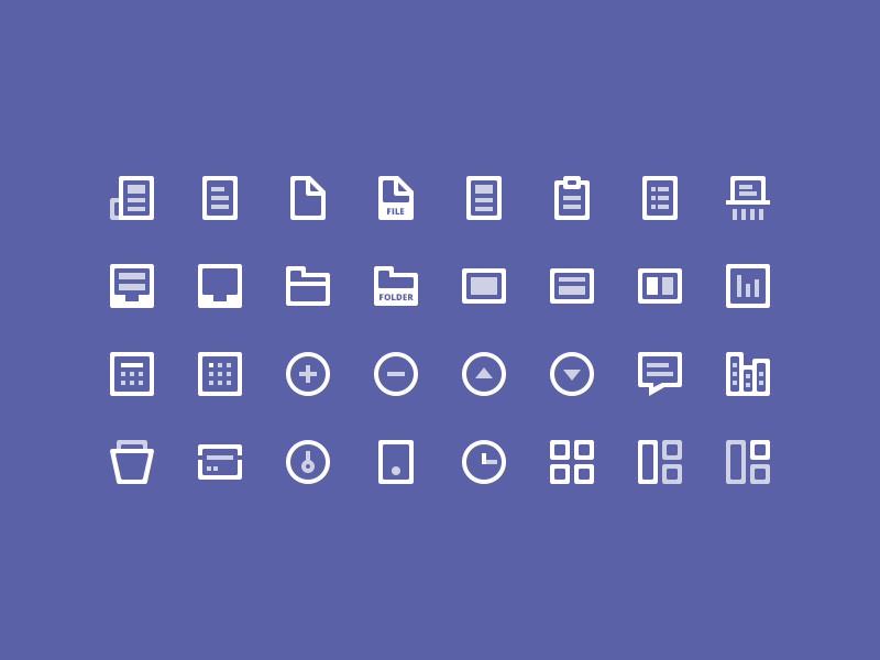 32 icons by Alexandre Naud in 2015年1月的23个免费的扁平化图标合集下载