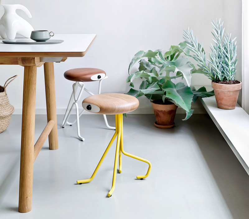 Companion stool by phillip grass 有创意的家具外形设计灵感展示