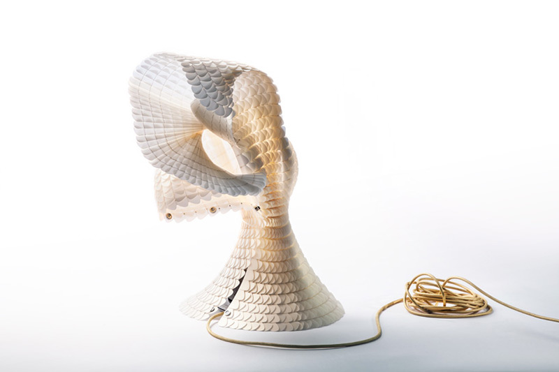 Enso lamp by laokoon design 有创意的家具外形设计灵感展示