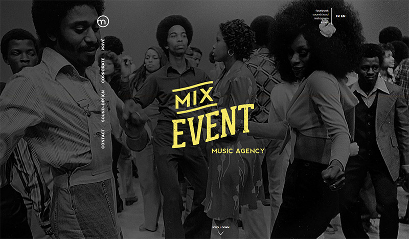 Mix Event in 2015年1月第三周的网页设计灵感与欣赏的鸡尾酒（字体等小元素运用）