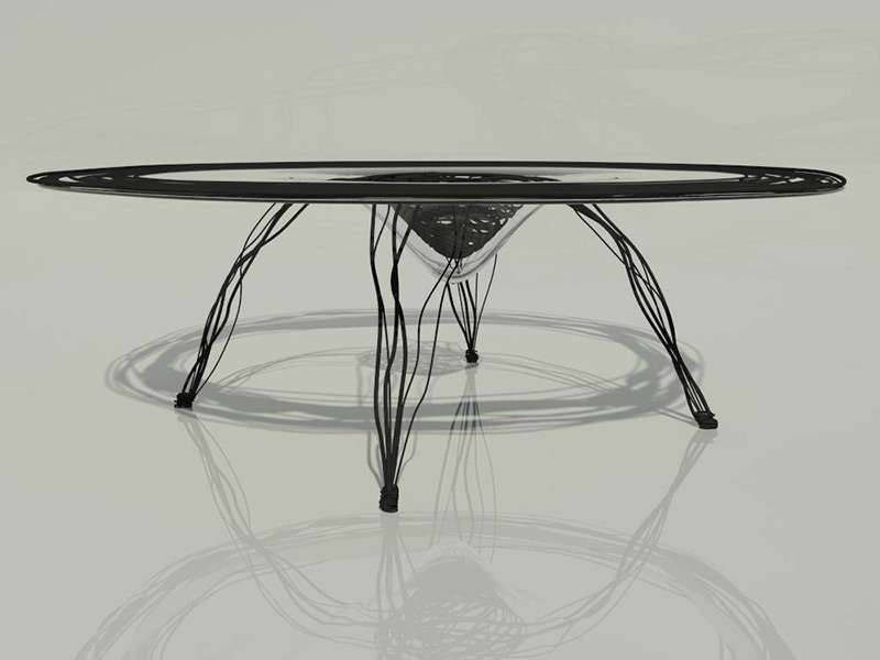 Freehand Table by Agnieszka Ciesielska 有创意的家具外形设计灵感展示