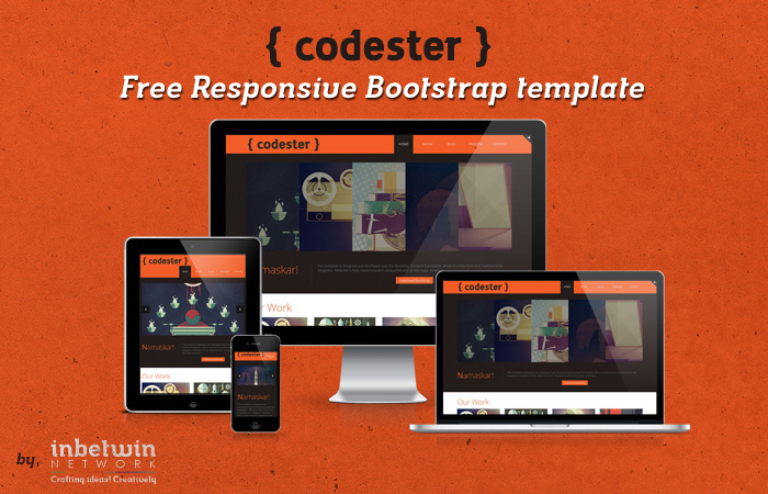 Codester: Free Responsive Template by Akash Bhadang in 20个新鲜&时尚的HTML模版打包下载