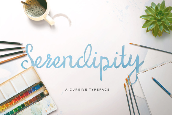 Serendipity Free Script Font in 2015年2月的最新的设计字体合集下载