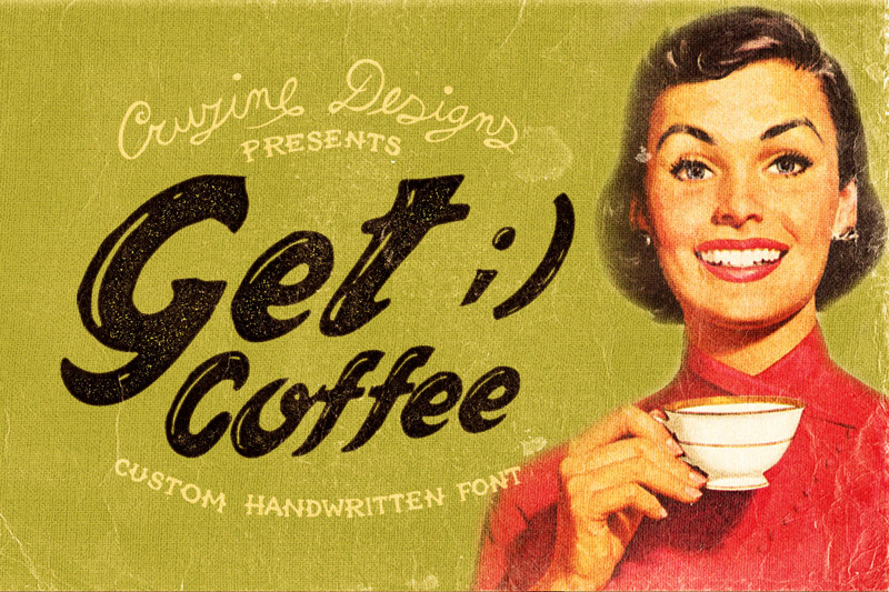 Get Coffee by Peter Olexa in 2015年2月的最新的设计字体合集下载