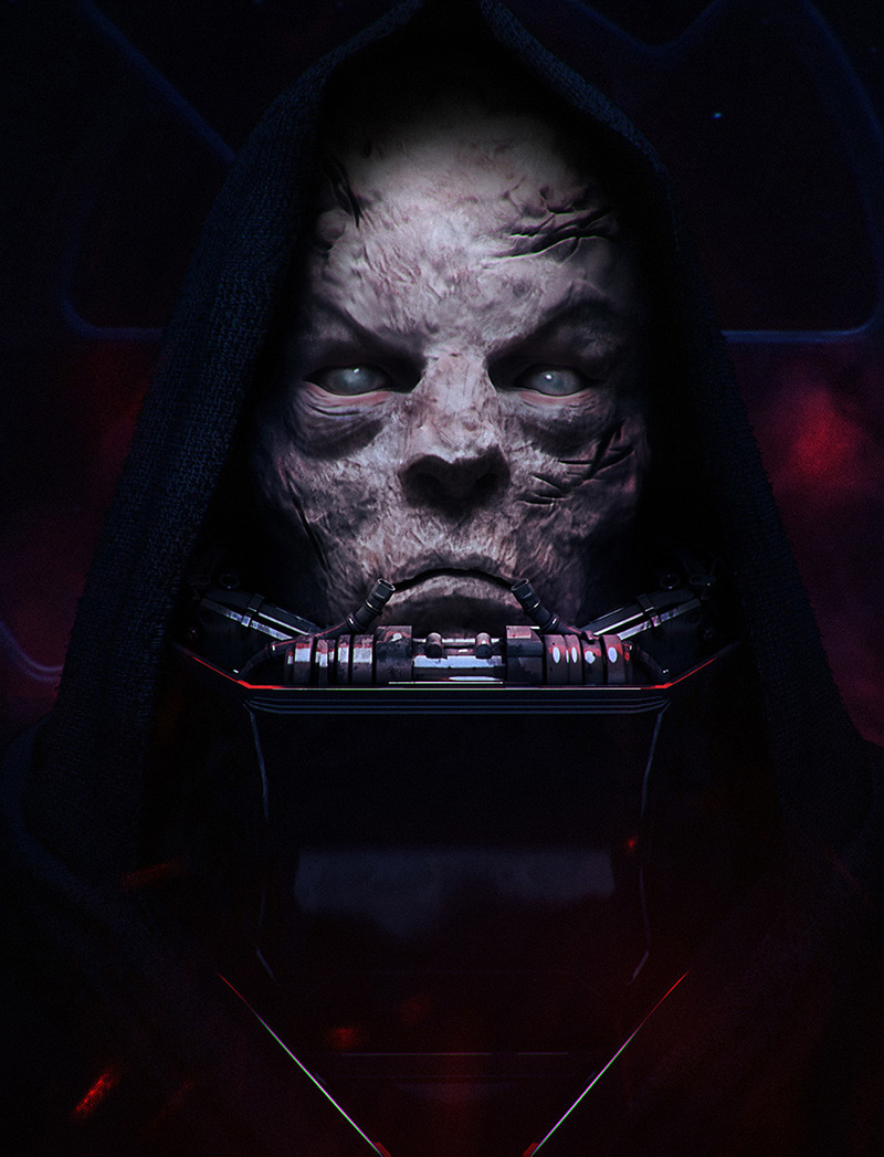Vader the Emperor by Maciej Drabik in 2015年2月最新最炫的3D角色设定设计效果欣赏