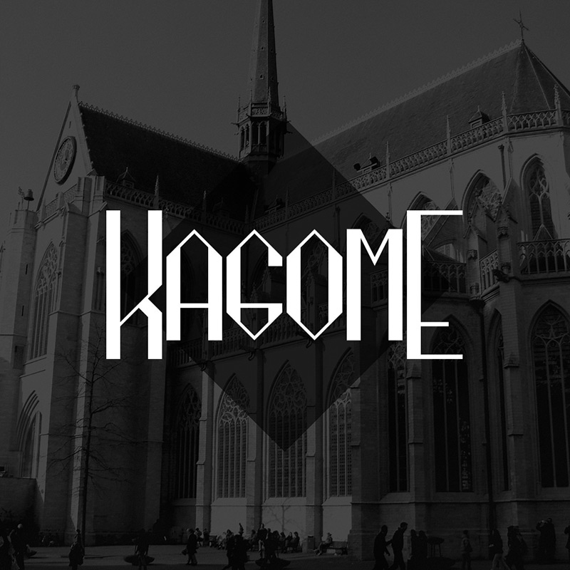 Kagome Free Font by Ezequiel Ergo in 2015年2月的最新的设计字体合集下载