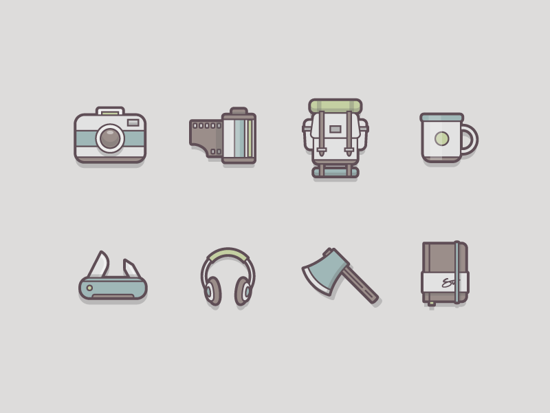 Free StreetWill.co icons by buatoom in 2015年3月的42套扁平化图标合集下载
