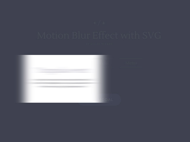 用CSS3、JS打造SVG动态模糊动画特效MotionBlur_01