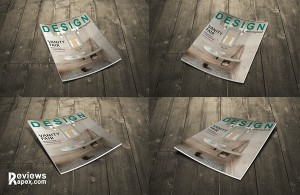 37个免费的杂志、书籍、封面和画册实物展示模型PSD下载magazine-cover-mockup-reviewapex