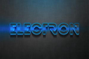 40个效果惊人的photoshop字体图层样式效果下载text-effect-3-electron