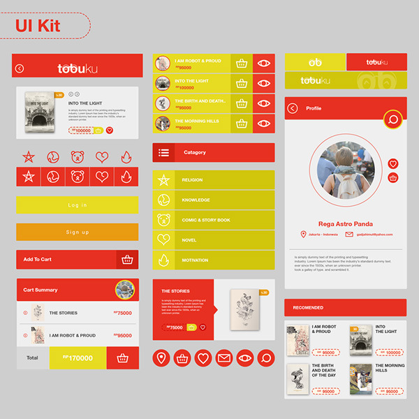 23个最好的界面设计PSD套装5月版下载（UI Kits）