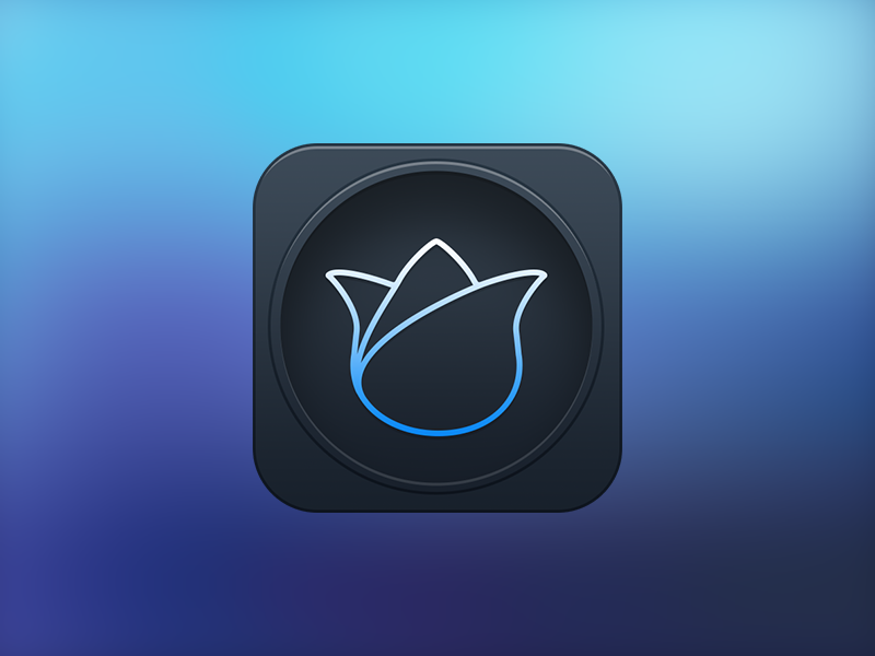 Lily software icon by Artyom Pasko in 2015年5月出炉的扁平化图标套装下载