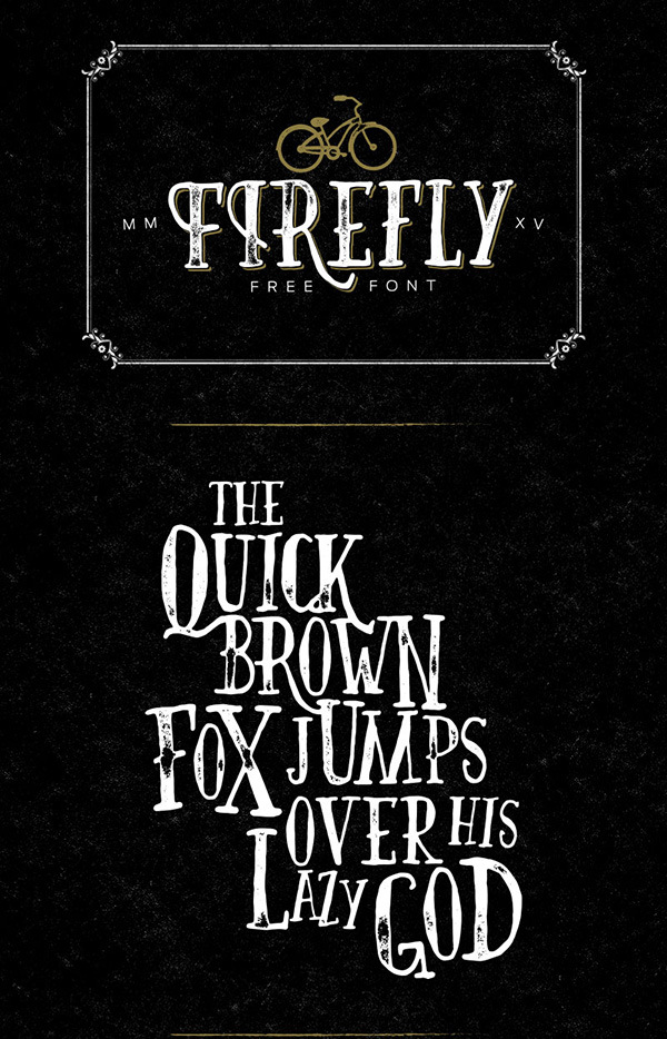 22个令人震惊的免费字体下载 - 2015年5月版fireflyfreefont