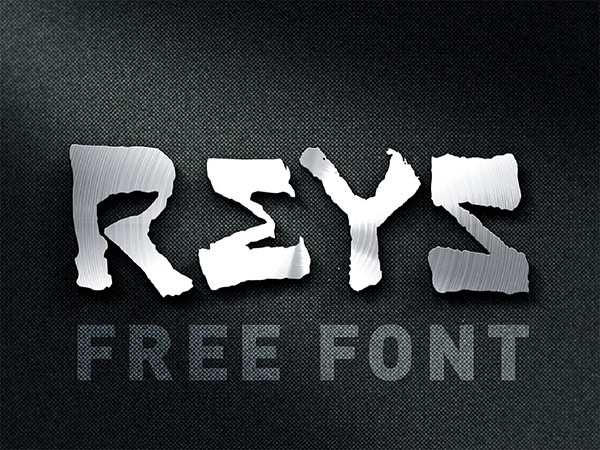 26个新鲜的设计字体下载（2015.07）Reys-free-font-be