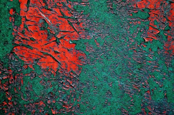 23个新鲜的设计纹理背景素材下载Cracked Paint Texture Green and Red
