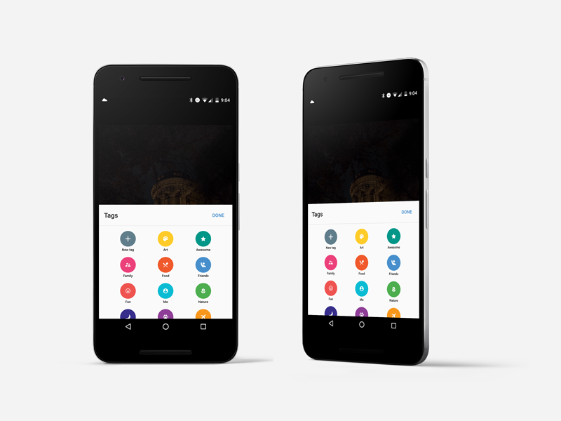 谷歌手机 Nexus 6P PSDs 下载