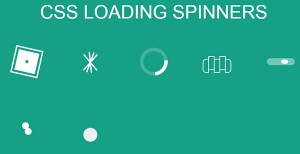 13款CSS3进度条动画源代码下载Beaugust-loading-spinners
