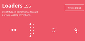 13款CSS3进度条动画源代码下载Loaders