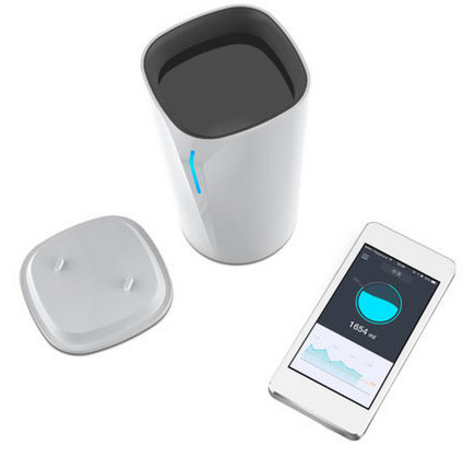 麦开 Cuptime智能水杯 蓝牙4.0手机连接 创意健康水杯