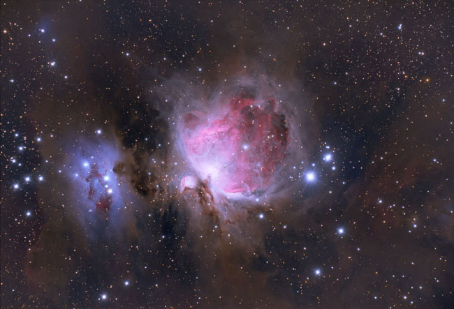 75个这个世界上最迷人的夜晚星空图效果欣赏Queen Of The Sky - Great Nebula In Orion