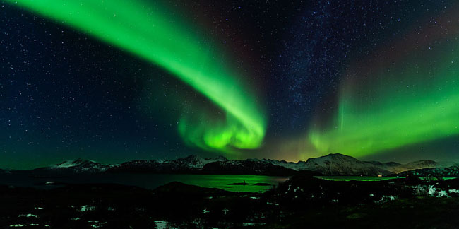 75个这个世界上最迷人的夜晚星空图效果欣赏Tromso