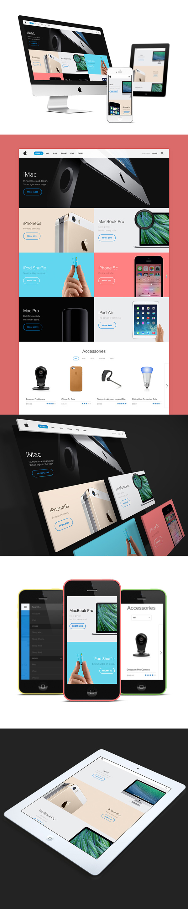 25个著名的概念重设计网站&APP设计欣赏Apple-Store-Redesign-14113919