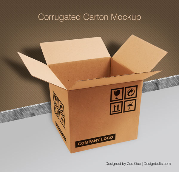 25个产品包装设计效果PSD下载（2015年10月出炉）free-corrugated-carton-box-packaging-mock-up-psd