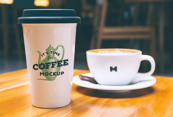 高品质的logo（VI标志）PSD展示模型模版下载（二）Coffee-Mug-PSD-Mockup