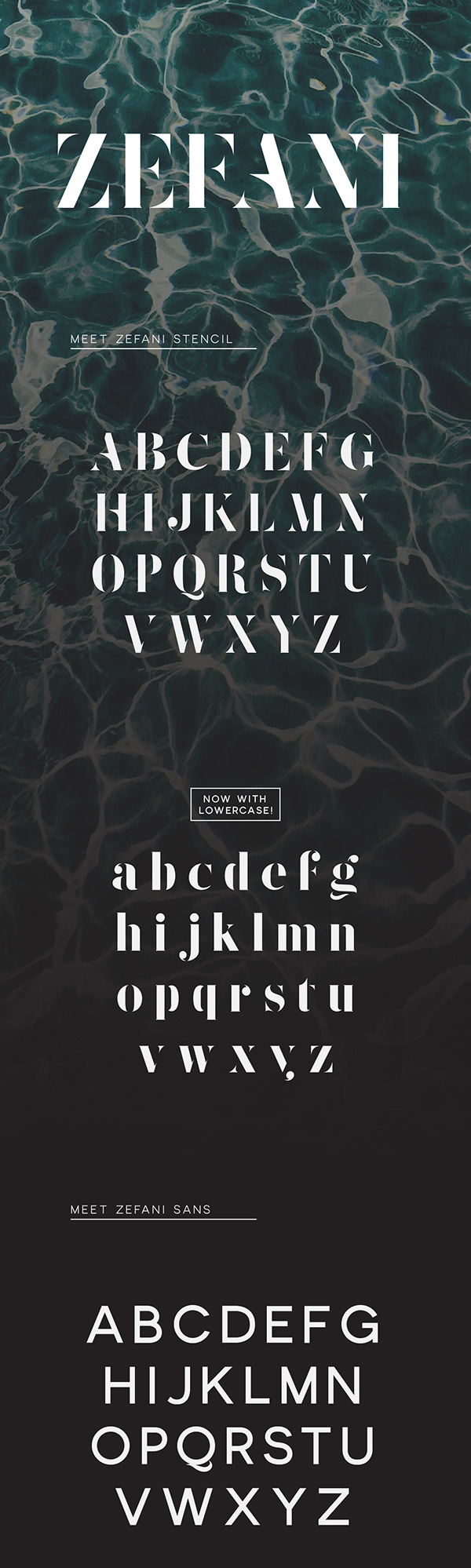 一些令人震撼的时尚设计字体打包下载（2015年12月）Zefani-Free-Typeface-be
