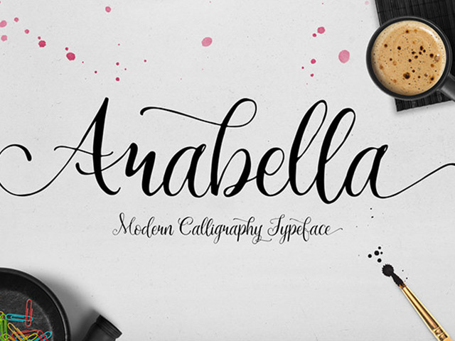 一款美丽的英文手写字体Arabella 下载 arabella-free-font
