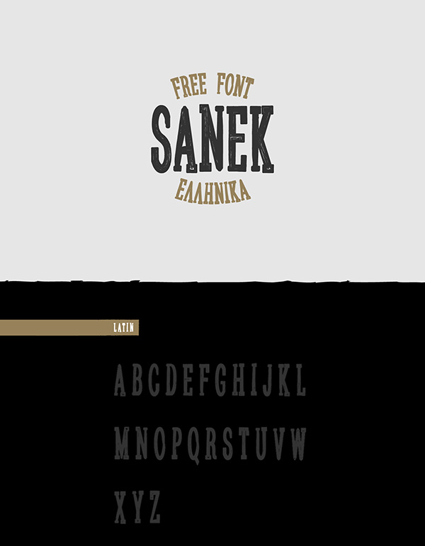 2016年月最新出炉的英文字体下载1465228005-2158-36593375-Sanek-Free-Typeface
