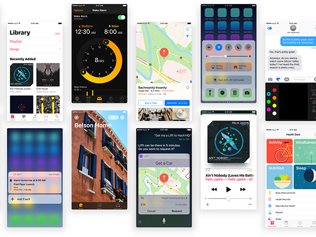 iOS10 APP UI kit界面 抢先下载［Sketch版］ios10-ui-kit-free-1