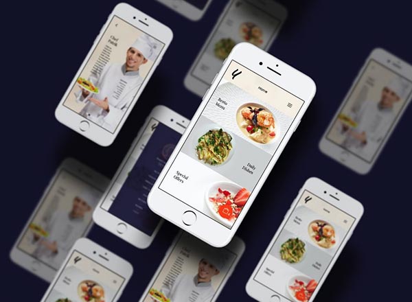 精致特别的餐饮类APP UI Kits[for iOS,PSD]